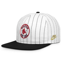 Boston Red Sox Cooperstown Collection Pro Adjustable Hat White/Black