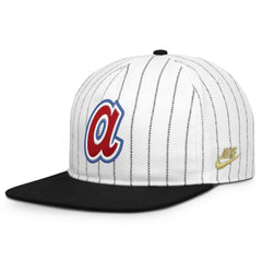 Atlanta Braves Cooperstown Collection Pro Adjustable Hat White/Black