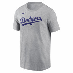 Mookie Betts Los Angeles Dodgers Name & Number T-Shirt Heather Gray