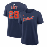 Javier Báez Detroit Tigers Women's Alternate Name & Number T-Shirt Navy