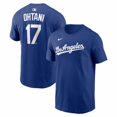 Shohei Ohtani Los Angeles Dodgers Alternate Wordmark T-Shirt Royal