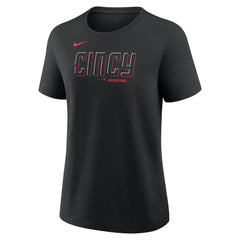 Elly De La Cruz Cincinnati Reds Women's Name & Number T-Shirt Black