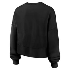 Denver Broncos Women's Oversized High Hip Legacy Arch Phoenix Fleece Sweatshirt - Black sale