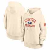 Denver Broncos Women's Oversized Legacy Phoenix Hoodie - Natural sale