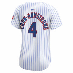 Pete Crow-Armstrong Chicago Cubs Women's 150th Anniversary Limited Jersey White