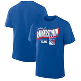 New York Rangers Fanatics Hometown Local T-Shirt - Blue T-shirts