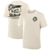 Brooklyn Nets Team Culture T-Shirt - Cream on sale