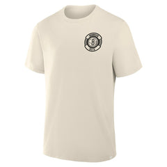 Brooklyn Nets Team Culture T-Shirt - Cream on sale