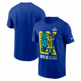 Super Bowl LX Essential T-Shirt - Royal on sale