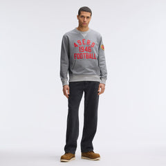 San Francisco 49ers IconicFleece Pocket Sweatshirt - Athletic Heather Gray outlet