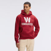 Washington Commanders IconicFleece Flocked Hoodie - Burgundy on sale