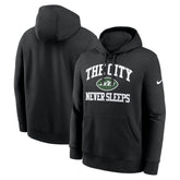 New York Jets The City Never Sleeps Club Fleece Hoodie - Black on sale
