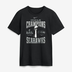 Seattle Seahawks Super Bowl LX Champions Locker Room Trophy Collection Replica T-Shirt - Black online