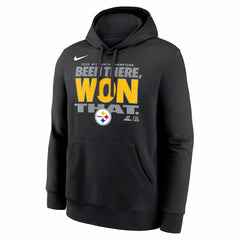 Pittsburgh Steelers 2025 AFC North Division Champions Locker Room Trophy Collection Hoodie - Black outlet
