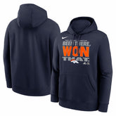 Denver Broncos 2025 AFC West Division Champions Locker Room Trophy Collection Hoodie - Navy discount