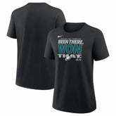Philadelphia Eagles Women's 2025 NFC East Division Champions Locker Room Trophy Collection T-Shirt - Black sale