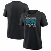 Jacksonville Jaguars Women's 2025 AFC South Division Champions Locker Room Trophy Collection T-Shirt - Black online