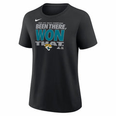 Jacksonville Jaguars Women's 2025 AFC South Division Champions Locker Room Trophy Collection T-Shirt - Black online