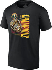Denver Nuggets 2023 NBA Finals Champions Slam Bling Ring T-Shirt - Black outlet