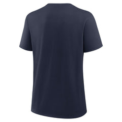 New England Patriots Women's 2025 AFC Champions Helmet T-Shirt - Navy discount