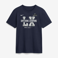Seattle Seahawks Super Bowl LX Champions Sacrifice T-Shirt - College Navy sale