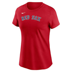 Roman Anthony Boston Red Sox Women's Cooperstown Collection Fuse Name & Number T-Shirt Red
