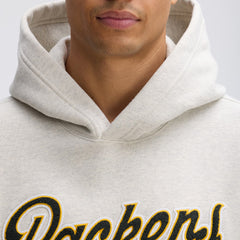 Green Bay Packers IconicFleece Tipped Hoodie - Oatmeal cheap