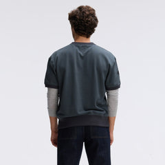 Baltimore Ravens IconicFleece Short Sleeve Sweatshirt - Charcoal on sale