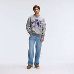 Baltimore Ravens IconicFleece Pocket Sweatshirt - Heather Gray sale