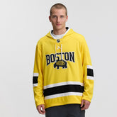 Boston Bruins Fanatics 2026 NHL Stadium Series Lace Up Hoodie - Gold Hoodies