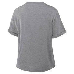 Utah Mammoth Fanatics Women's Tribute Tri-Blend Boxy T-Shirt - Heather Gray T-shirts