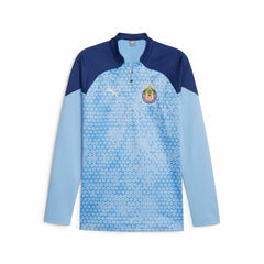 Chivas 2023/24 Quarter-Zip Fleece Top - Light Blue outlet