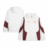 Manchester City 2023/24 Pre-Match Anthem Full-Zip Hoodie Jacket - White discount