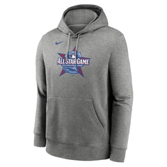 2026 MLB All-Star Game Logo Club Pullover Hoodie Heather Charcoal