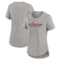 MLB All-Star Women's 2026 MLB All-Star Game Wordmark Tri-Blend T-Shirt Heather Gray