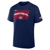 Montreal Canadiens Fanatics Team Vision Legacy T-Shirt - Navy T-shirts