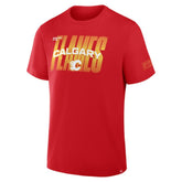 Calgary Flames Fanatics Team Vision Legacy T-Shirt - Red T-shirts