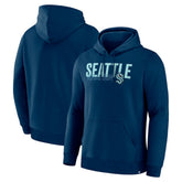 Seattle Kraken Fanatics Net Minder Legacy Hoodie - Deep Sea Blue Hoodies