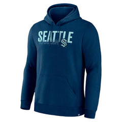 Seattle Kraken Fanatics Net Minder Legacy Hoodie - Deep Sea Blue Hoodies