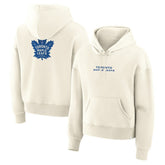 Toronto Maple Leafs Fanatics Women's Neutral Zone Legacy Hoodie - Cream Hoodies