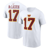 Terry McLaurin Washington Commanders Super Bowl Era Name & Number T-Shirt - White for sale