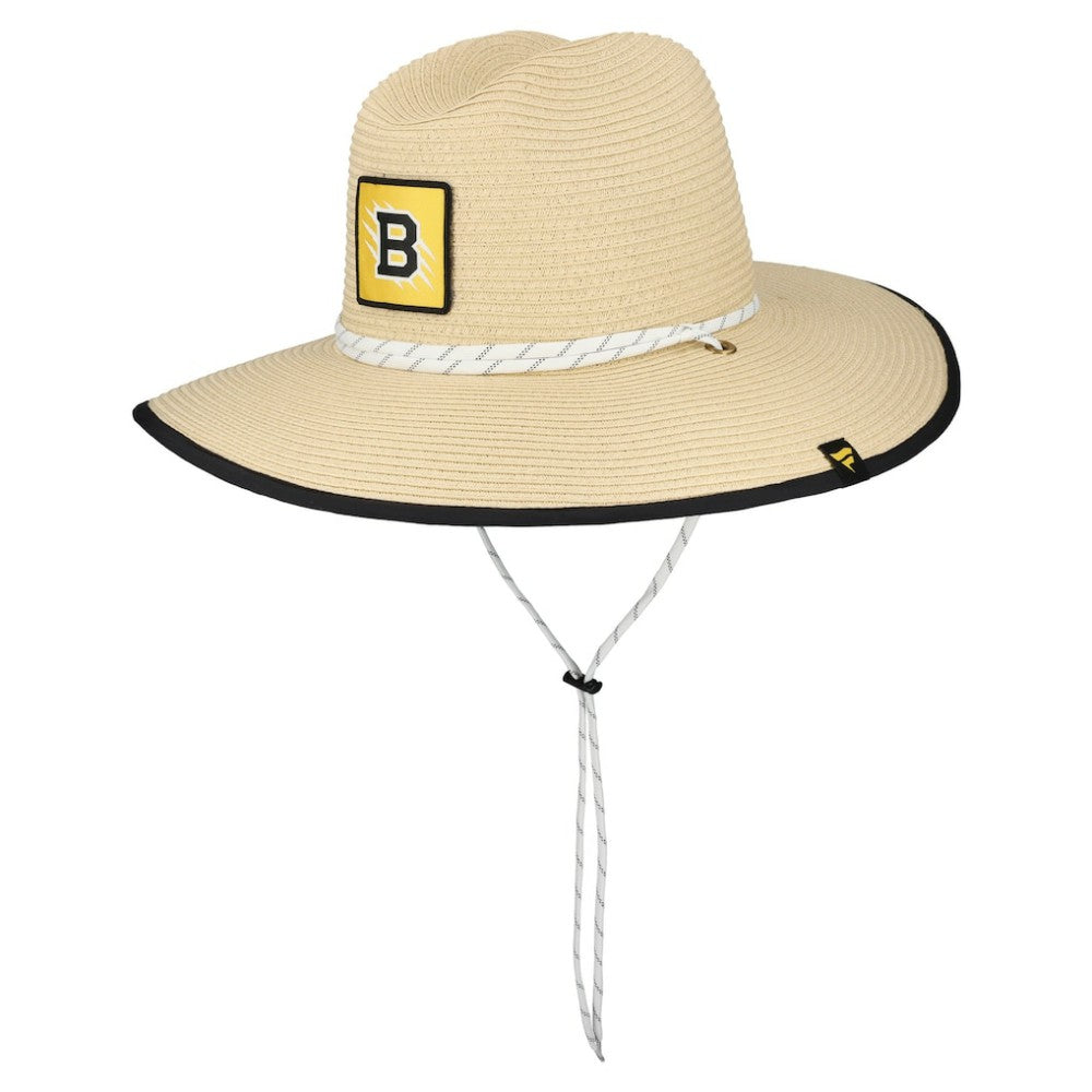 Boston Bruins Fanatics 2026 NHL Stadium Series Straw Hat - Natural Hats