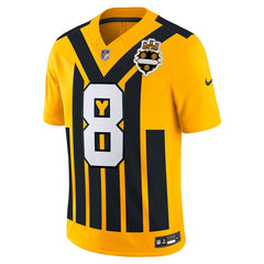 Aaron Rodgers Pittsburgh Steelers Alternate Vapor F.U.S.E. Limited Jersey - Gold discount