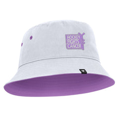Tampa Bay Lightning Fanatics Hockey Fights Cancer Bucket Hat - White Hats