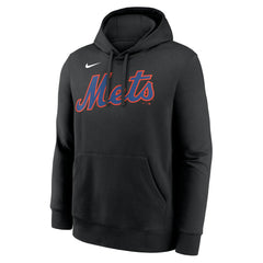 Francisco Lindor New York Mets Player Name & Number Club Pullover Hoodie Black