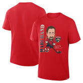 Brad Marchand Florida Panthers Fanatics Caricature Player T-Shirt - Red T-shirts