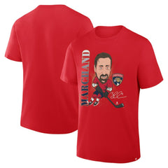 Brad Marchand Florida Panthers Fanatics Caricature Player T-Shirt - Red T-shirts