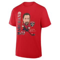Brad Marchand Florida Panthers Fanatics Caricature Player T-Shirt - Red T-shirts