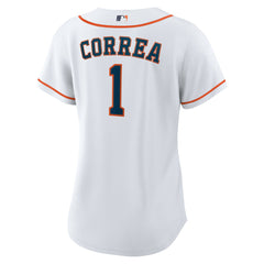 Carlos Correa Houston Astros Women's Home Replica Jersey White