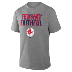 Boston Red Sox Tribute IYKYK Tri-Blend T-Shirt Heather Gray